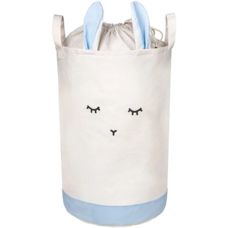 Bag-mech for toys "Rabbit", on a weight, 35x35x52 cm, sky blue