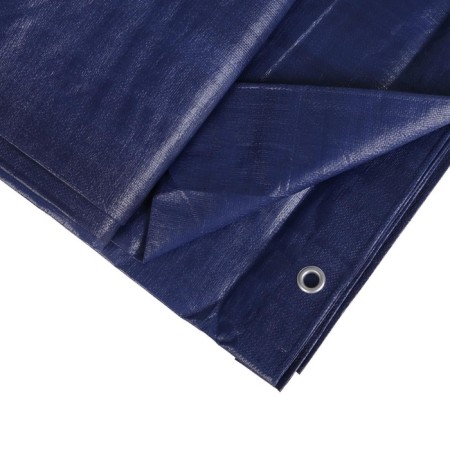 Protective tent, 4 × 3 m, density 180 g/m², UV, eyelets step 1 m, blue-11