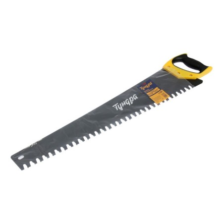 Hacksaw on aerated concrete tundra, carbide attacks, protective coating, 700 mm-6