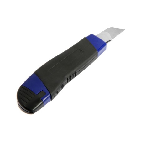 A universal tundra knife, a metal guide, a screw fixator, 2K case, 18 mm-7