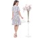 Women's dress "Mysterious stranger", size 46