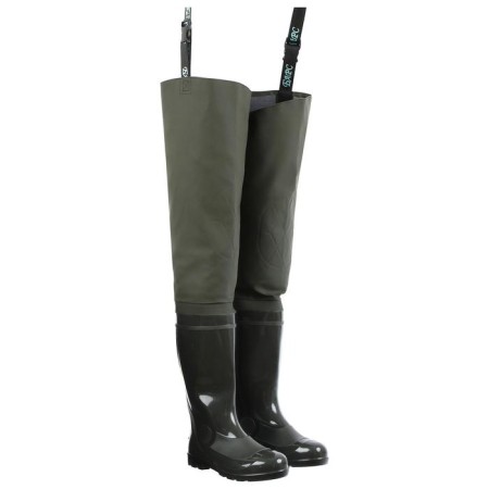 Swamp boots "leopard", PVC boots, size 45, olive color, SB