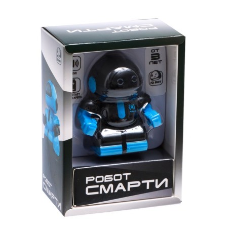 Robot radio -controlled "minibot", light effects, black color-4