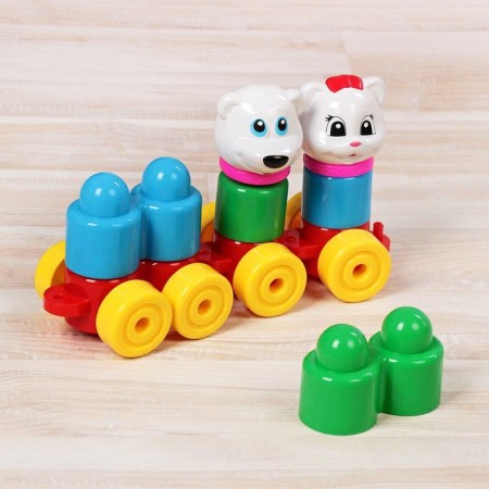 Designer "Kolobok and Company", 25 parts-2