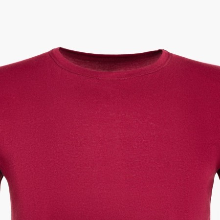 Male T -shirt, Bordeaux color, size 48-5