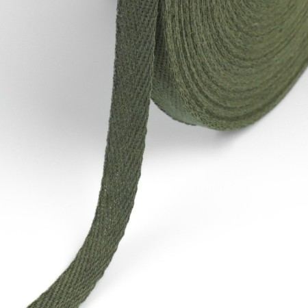 Berry tape, 15 mm, 50 ± 1 m, density 3.33 g/m, khaki color-1