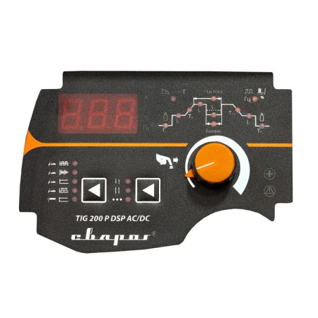 Svarog Inverter "Tig 200 P DSP AC/DC" Pro "E201, 7.5 kW, 200A, 220V-3