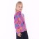 Jumper children's, lilac color/donuts, height 146 cm