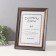 Photo frame Plastic format A4 "Violett" Gray with a gold strip of 1.5x25.4x34 cm
