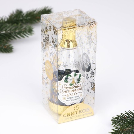 Wishes in a bottle of "wonderful moments", 15 scrolls-2