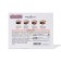 Palette of eyelid shadows with shimmer 12 colors