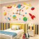 Interior stickers "Cosmic World", children, decor on the wall, panel 92 x 180 cm
