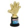 Award figure for graduation "Graduate of kindergarten", plastic, 6.5 x 10.5 x 4 cm.