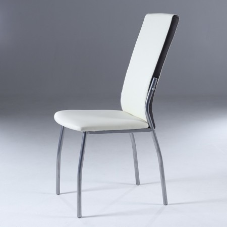 Delta chair, milk-brown-1