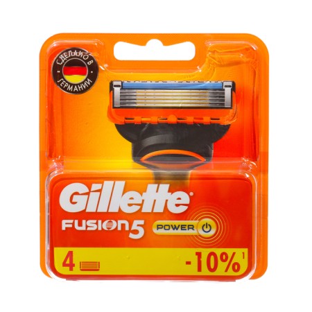 Exchange cassettes Gillette Fusion Power, 5 blades, 4 pcs-1