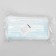 Medical mask, three -layer, 50 pieces in the package, blue