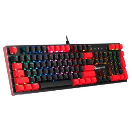 Keyboard A4Tech Bloody B820N Mechanical Black/Red USB For Gamer Led-6
