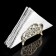 Napkin, 12 x 4.5 x 7 cm, with crystals