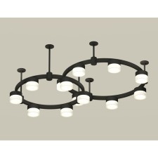Ambrella Light Acrylic lamp, XR92221002, GX53 LED 12 W, black sand, white matte