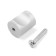 Handle button tundra RK102 d = 16 mm, matte chromium color