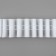 The curtain tape is classic, matte, 2.5 cm, 100 ± 1 m, white color