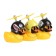 Duck with a propeller Torso, yellow color, mix