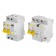 Differential machine IEK, 2P, 3.5 mod., C 40 A, 30 mA, type AC, 4.5 KA, AD-12