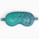 Silk mask for sleep "Eyes", 20 x 9 cm, turquoise color