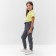Pants for girls, gray color, height 122 cm