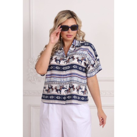 Female blouse, size 54-4