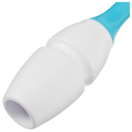 Bulas for rhythmic gymnastics inserted Grace Dance, 41 cm, white/blue color-4