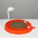 Gaming complex (corrugated rod, mouse on the spring and 2 balls), orange