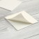 Furniture pad Tundra, 85 x 85 mm, square, white, 2 pcs.