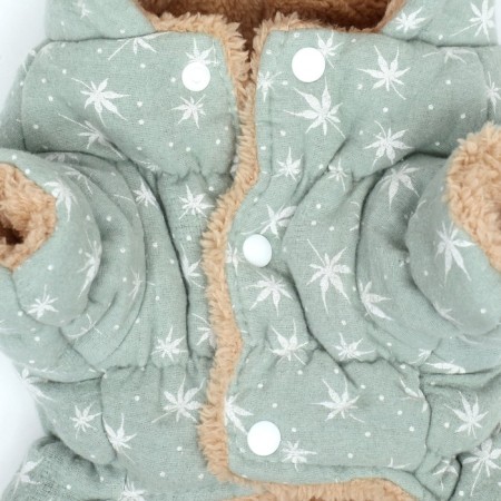 Kombinson "Walk", size S (DS 24, OG 38, Osh 27 cm, up to 4 kg), gray-green-10