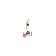 Mormyshka devil with phosphorus, weight 0.3 g, size 2