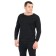Male thermal underwear, size l, 48-50, for height 171-175 cm, black color