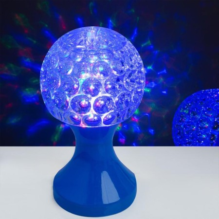 Light device "Cup" 10 cm, glow RGB, 220 V, blue