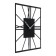 Wall clock: loft, "Rome", silent, 35 x 35 cm