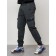 Cargo jeans men, size 48, dark gray color