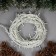 Garland “thread” 10 m, IP44, UMS, white thread, 100 LED, Green glow, 220 V