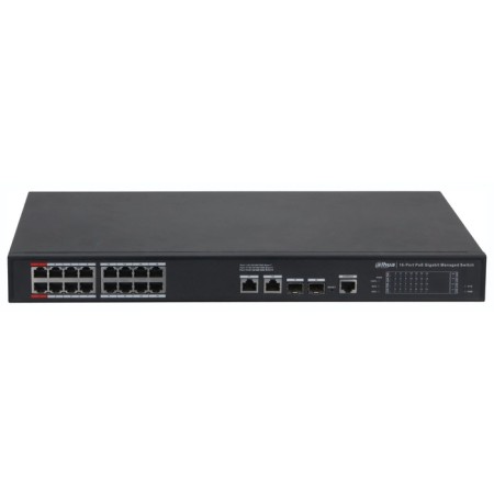 Dahua DH-S4220-16GT-190 (L2) 16X1Gbit/C 2SFP 16POE 190W Management-1