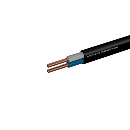 Cable "Master of Toka" VVGBM-PNG (A), section 2x2.5 mm2, 20 m, black-1