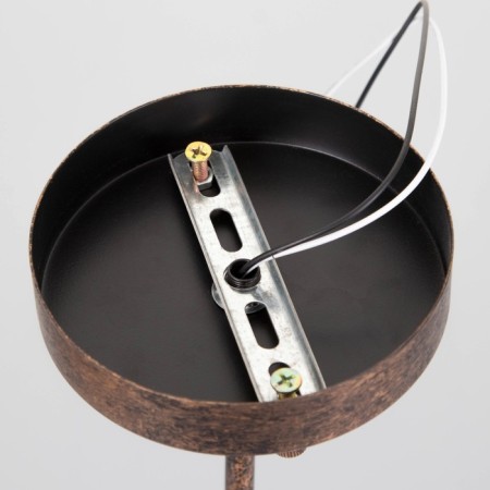 Sconces "Bloom" 1x40W E27 Black-gold-gold 25x20x25 cm.-7