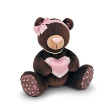 Milk soft toy, with heart, 70 cm
