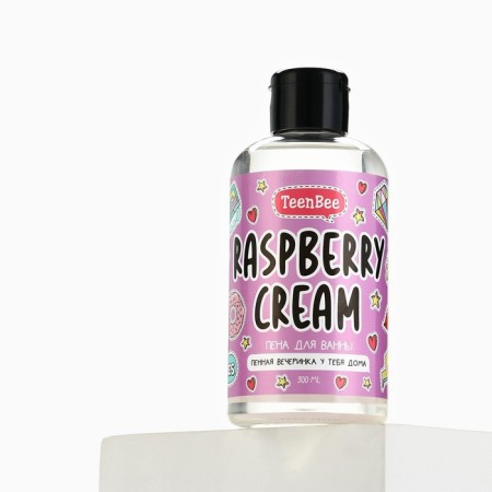 Bath foam, 300 ml, raspberry aroma, teenbee-9