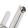 Accoona A96103 shell mixer, single -leaf, with a nut, stainless steel, satin