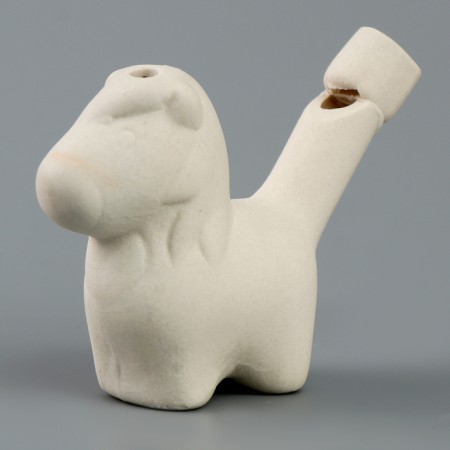 Ceramic whistle for coloring "Horse"-1