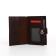 Cover on the magnet, for auto documents and passports, brown color