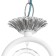 Lamp Bayerlux 59398/1 E27 12W chrome 15.5x15.5x32 cm