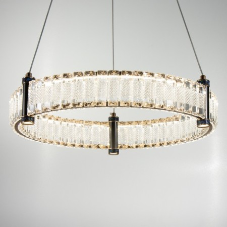 Lamp "Murano" LED 108W 3000-6000k gold 49x49x9cm-2